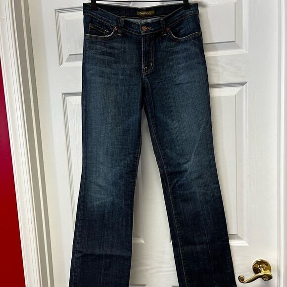 David Kahn Mildly Distressed Straight Leg Jeans sz 6 EUC - Picture 3 of 7